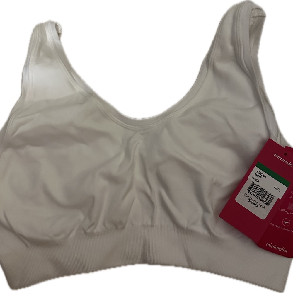 Brand new Commando Minimalist V-Bralette- XL